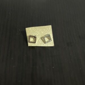 Geometric Earrings Open Squares Fashion Jewellery Statement Jewelry Gift
